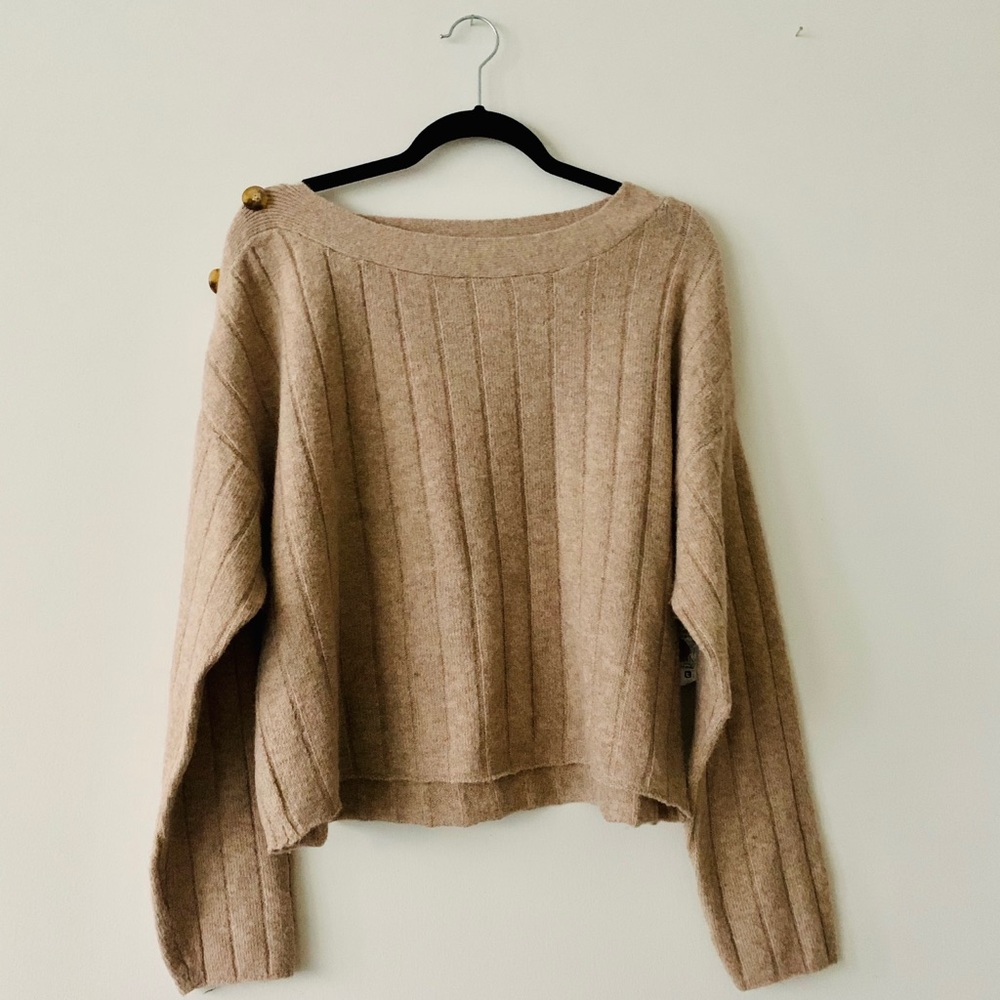 Brown Knit Sweater